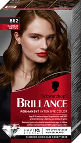 Schwarzkopf Brillance 862 Natural Brown Hårfärgningsmedel
