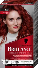 Schwarzkopf Brillance 872 Intense Red Hårfärgningsmedel