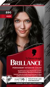 Schwarzkopf Brillance 890 Black Hårfärgningsmedel