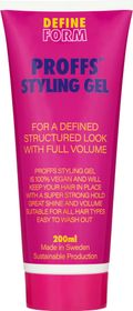 PROFFS Styling Gel Hårgel för maximal fixering 200 ml