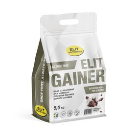 Elit Nutrition Laktosfri Gainer Choklad Brownie Pulver 5000 g