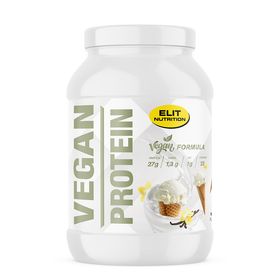 Elit Nutrition Vegan Protein Laktosfri Vanilj Pulver 750 g