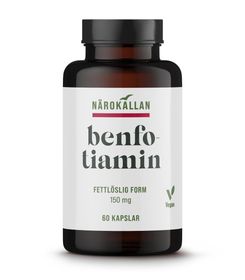 Närokällan Benfotiamin 150 mg Kapslar 60 st