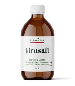 Närokällan Järnsaft Flytande 500 ml