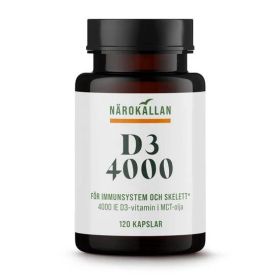 Närokällan D3 4000 IE Kapslar 120 st