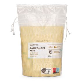 Kronans Apotek Tampong Mini Tamponger för lätta blödningar 50 st