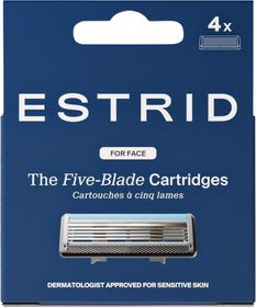 Estrid Refills Face Rakblad för ansiktet 4 st