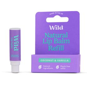 Wild Lip Balm refill Coconut Vanilla Läppbalsam 4,5 g