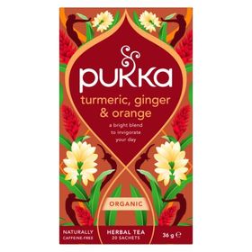 Pukka Turmeric, Ginger & Orange EKO Tepåsar 20 st