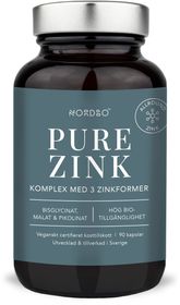 Nordbo Pure Zink Kapslar 90 st
