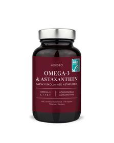 Nordbo Omega-3 & Astaxanthin Kapslar 90 st