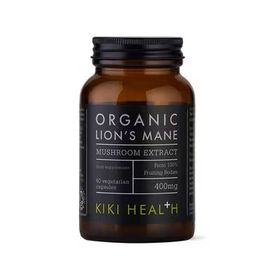 KIKI Health Organic Lion's Mane Extract Mushroom EKO Kapslar 60 st