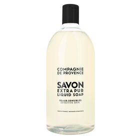 Compagnie De Provence Liquid Marseille Soap Refill Sensitive Skin Tvål med botaniska oljor 1000 ml