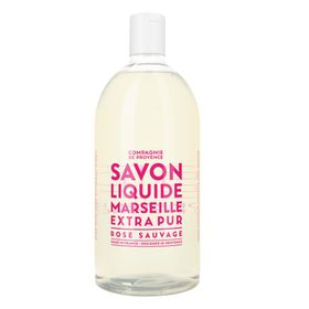 Compagnie De Provence Liquid Marseille Soap Refill Wild Rose Refill tvål 1000 ml