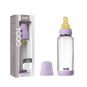BIBS Glass Boheme Baby Bottle Latex 240 ml Medium Flow Violet Sky Nappflaska 1 st