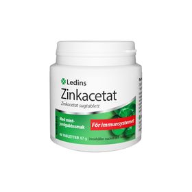 Ledins Zinkacetat Tabletter 60 st