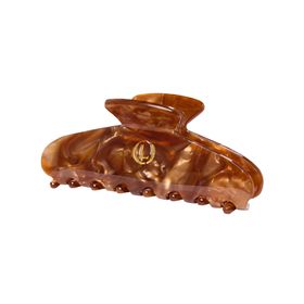 Lenoites Eco-Friendly Claw Clip Medium Cocoa Brown Hårklämma 1 st
