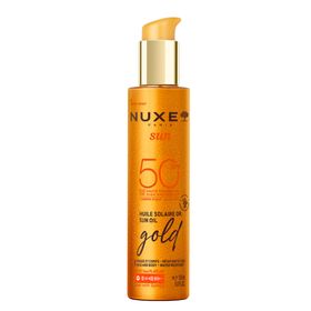 NUXE Sun Tanning Oil Gold SPF 50 Olja med solskydd 150 ml