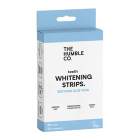 The Humble Co. Whitening Strips Aloe Remsor med tandblekning 28 st