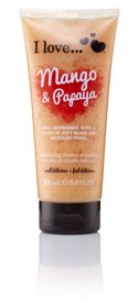 I LOVE Exfoliating Shower Smoothie Mango Papaya Kroppsskrubb 200 ml