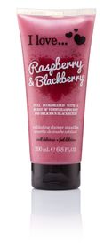 I Love Exfoliating Shower Smoothie Raspberry Blackberry Löddrande duschtvål 200 ml