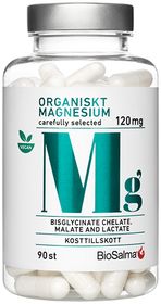 BioSalma Organiskt Magnesium 120mg Tabletter 90 st