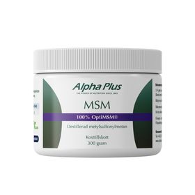 Alpha Plus MSM OptiMSM Pulver 300 g