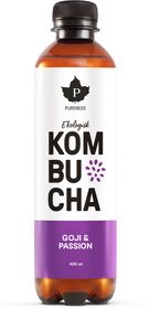 Pureness Ekologisk Kombucha Goji & Passionsfrukt Dryck 400 ml