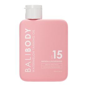 Bali Body Watermelon Tanning Oil SPF15 Solskydd 100 ml