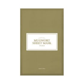 I'm From Mugwort Sheet Mask Sheet mask som minskar porerna 23 ml