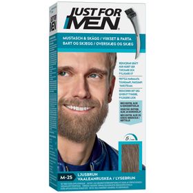 Just For Men Mustasch- & Skäggfärg Ljusbrun Skäggfärg på 5 min 14 g