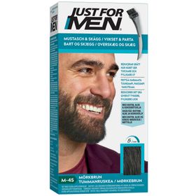 Just For Men Mustasch- & Skäggfärg Mörkbrun Skäggfärg på 5 min 14 g