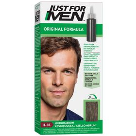 Just For Men Hårfärg Medium brun Hårfärg på 5 min 1 behandling