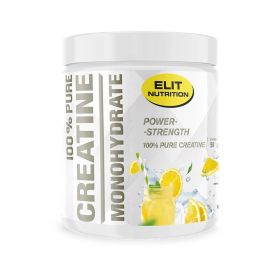 Elit Nutrition ELIT 100% Pure Creatine Monohydrate Lemonade Pulver 300 g