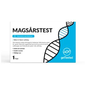 GetTested Magsårstest H. Pylori Snabbtest/självtest 1 st