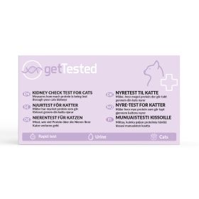GetTested Njurfunktionstest För Katt Snabbtest/självtest 1 st