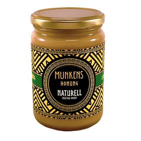 Munkens Hälsa Honung Raw Naturell Honung 500 g