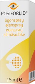 POSIFORLID Ögonspray Ögonspray för rengöring av ögonlocken 15 ml
