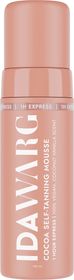 Ida Warg Beauty Cocoa Self-Tanning Mousse 1H Express Snabbverkande brun-utan-sol 150 ml