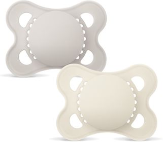 MAM Original Rubber Neutral 0-6 Månader Nappar 2 st