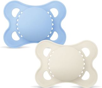 MAM Original Blue 0-6 Månader Nappar 2 st