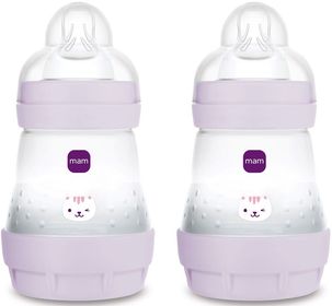 MAM Easy Start Anti-Colic 160 ml Pink Nappflaskor 2 st