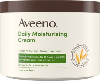 Aveeno Daily Moisturising Cream Oparfymerad fuktighetskräm 400 ml