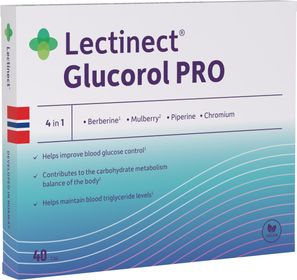 Lectinect Glucorol Pro Kapslar 40 st