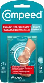 Compeed Skavsårsplåster Diskret Lindrar och skyddar vid skavsår 5 st