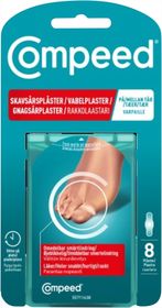 Compeed Skavsårsplåster On Toes För skavsår på tårna 8 st