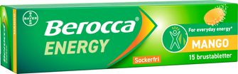 Berocca Mango Brustabletter 15 st