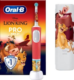 Oral-B Vitality Prokids Lion Travelcase Eltandborste för barn från 3 år 1 st