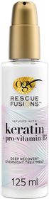 OGX Rescue Fusions Deep Recovery Overnight Treatment Vårdande nattbehandling för håret 125 ml