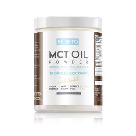 BeKeto Keto MCT Oil Powder Coconut & White Chocolate Pulver 300 g